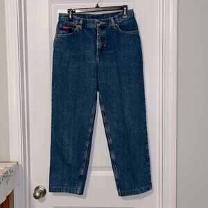 Vintage Brittania High Rise Mom Jeans